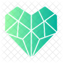 Origami Heart  Icon