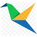 Origami Hummingbird  Icon