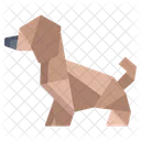 Origami-Hund  Symbol