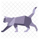 Origami-Katze  Symbol