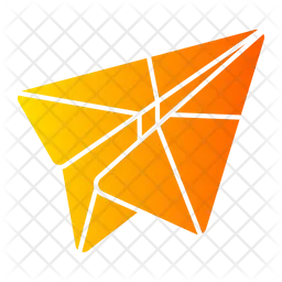 Origami Plane  Icon