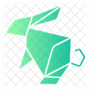 Origami Rabbit  Icon