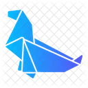 Origami Seal  Icon