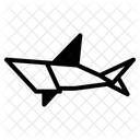 Origami Shark  Icon