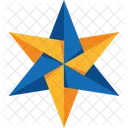 Origami Star Icon