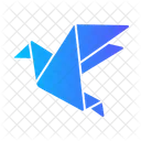 Origami-Vogel  Symbol