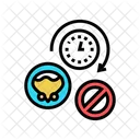 Orinar durante mucho tiempo  Icono