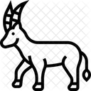 Orix Vida Selvagem Animal Icon