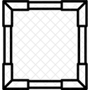 Ornate Frame Victorian Style Intricate Design Icon