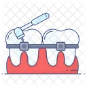 Dental Orthodontic Teeth Braces Oral Treatment アイコン