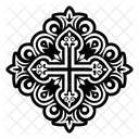 Orthodoxes Kreuz Christentum Kruzifix Symbol