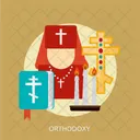 Orthodoxie Jour Celebrations Icône