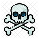 Crossbone Mort Danger Icône