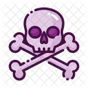 Crossbone Mort Danger Icône