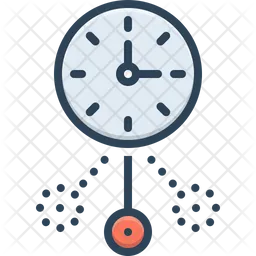 Oscillate Clock  Icon