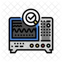 Oscilloscope Analysis Electronics Icon