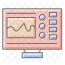 Oscilloscope Awesome Lineal Style Iconscience And Innovation Pack Icon