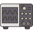 Oscilloscope Frequency Signal Icon