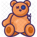 Oso de peluche de juguete  Icono