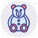 Oso de peluche  Icono