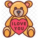 Oso De Peluche Lindo Peluche Juguete De Peluche Icono