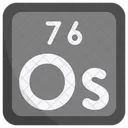 Osmium Periodic Table Chemists Icon