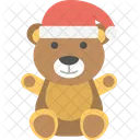 Oso de navidad  Icono