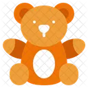 Oso Juguete Peluche Icono