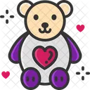 Oso De Peluche Peluche Regalo Icono