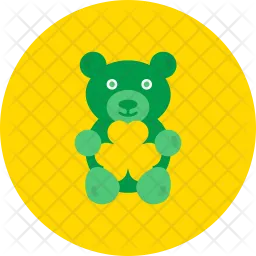 Oso de peluche  Icono