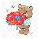 Peluche Oso Abeja Icono