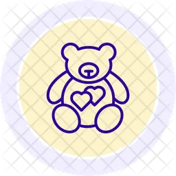 Oso de peluche  Icono