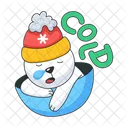 Oso Frio Oso De Invierno Oso Dormido Icono