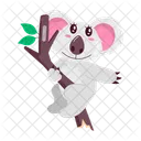 Oso Koala Mascota Koala Cinereus Icono