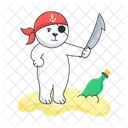 Oso pirata  Icon