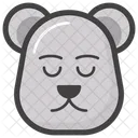 Cara De Oso Polar Cabeza De Oso Emoji Icono