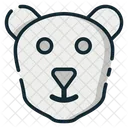 Oso Polar Oso Cara Icono