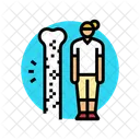 Osteoporose Femme Maladie Icône