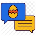 Blase Chat Ostern Symbol