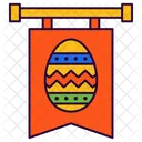 Osterbanner  Symbol