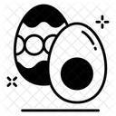 Osterei Osterei Dekoratives Ei Icon