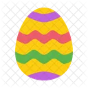 Ostern Ei Dekoriert Symbol