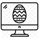 Farbig Dekoration Ostern Symbol