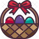 Ostereier Ostern Dekoration Icon