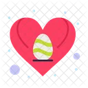 Ostern Herz  Symbol