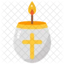 Osterkerze Ostern Kerze Symbol