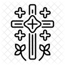 Ostern Kreuz Kruzifix Golgatha Symbol