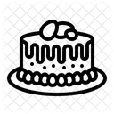 Osterkuchen Suss Backerei Symbol