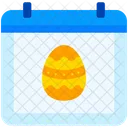 Ostern Ei Dekoration Icon