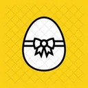 Ostern Ei Dekoriert Symbol